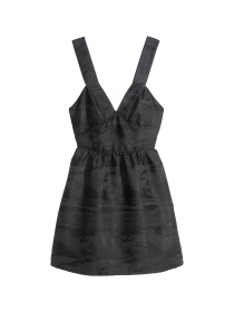 Платье мини H&M модель 4079724RP12_черный Фото