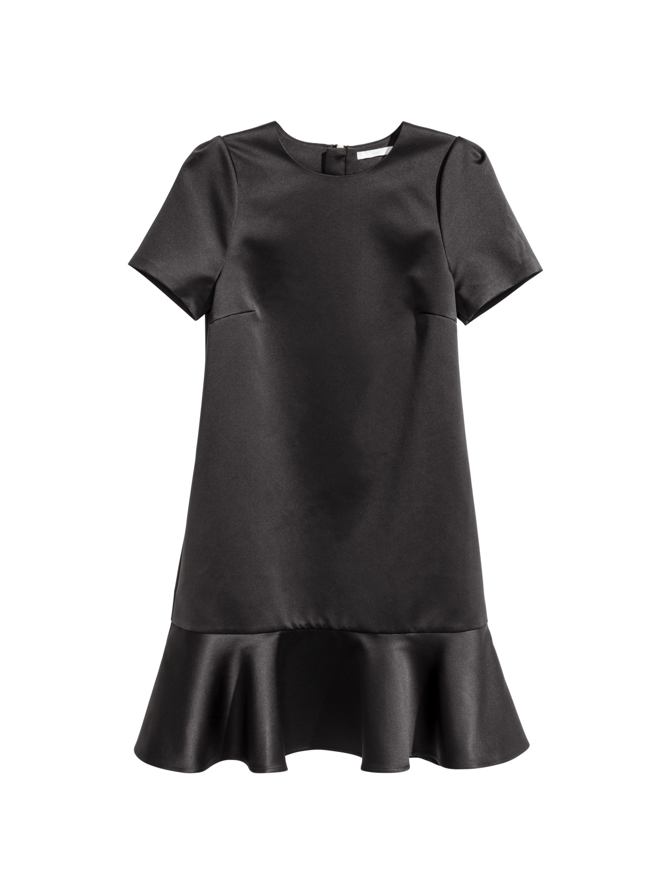 Платье мини H&M модель 4400294RP21_черный Фото