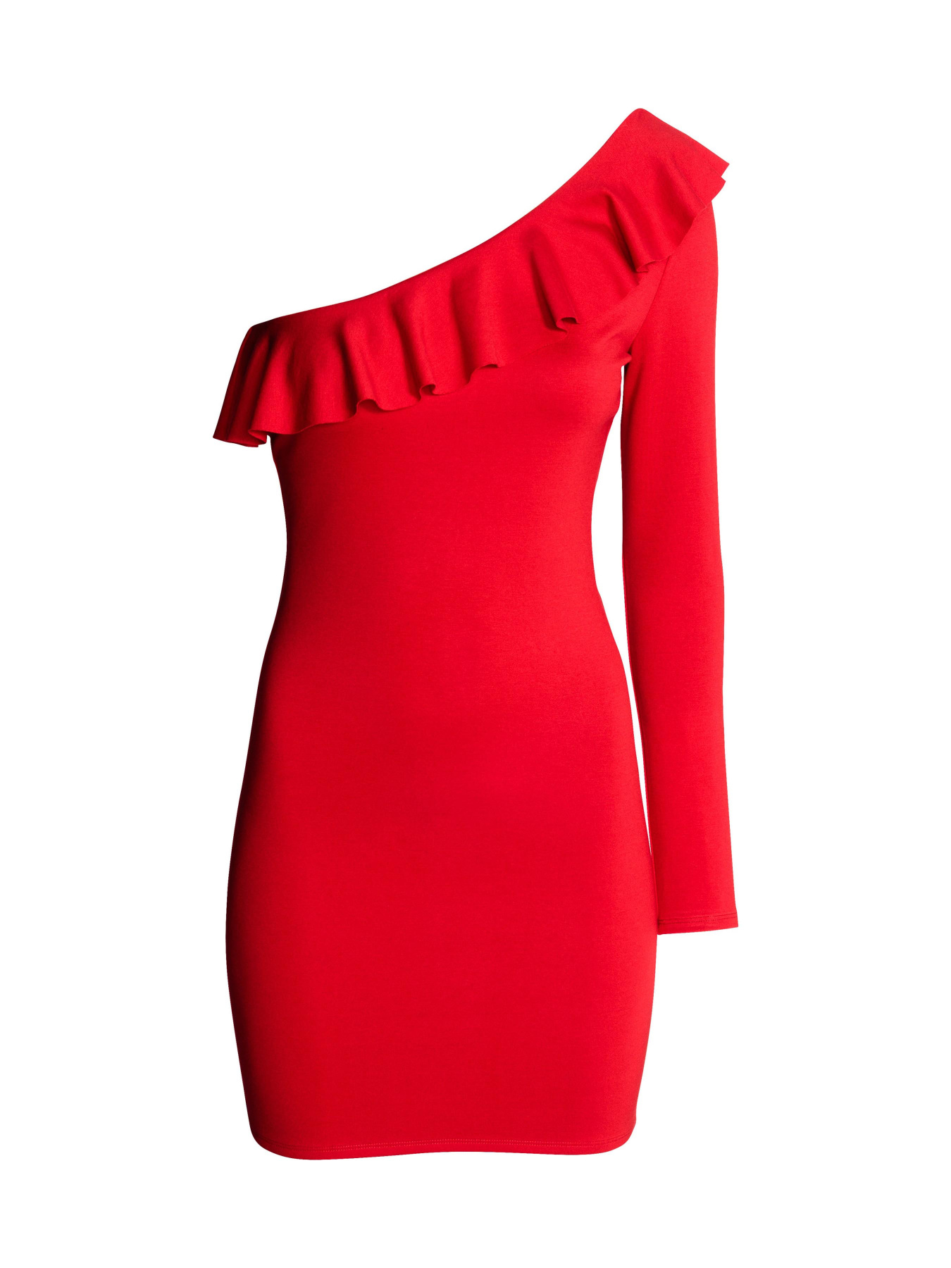 Платье мини H&M модель 4645284abr_Красный Фото