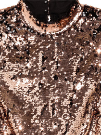 Сукня міді H&M модель 4706664dm_Бронзовый Фото