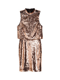 Сукня міді H&M модель 4706664dm_Бронзовый Фото