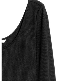 Платье мини H&M модель 4814655dm_черный Фото