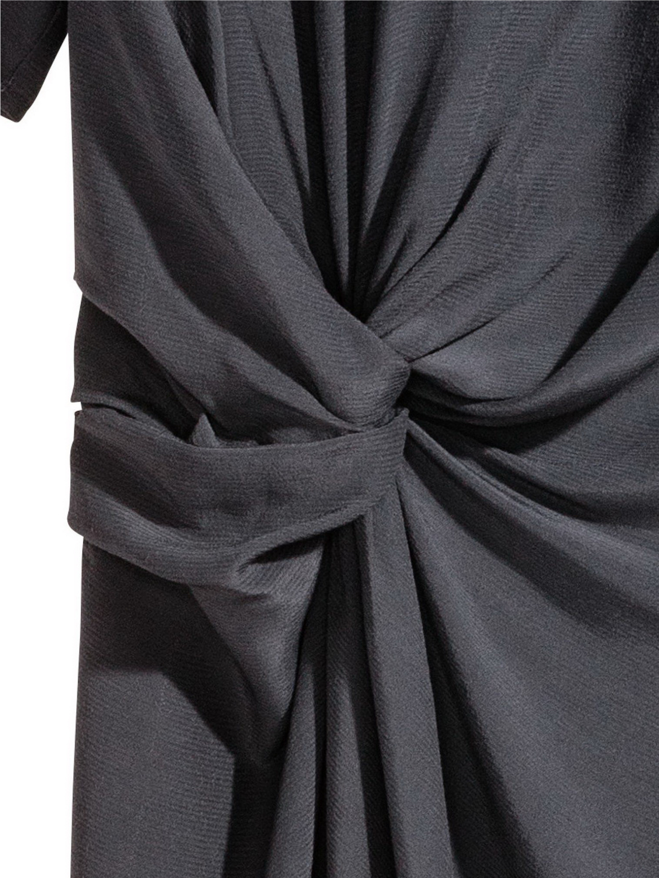 Платье миди H&M модель 4821335RP12_темно-серый Фото