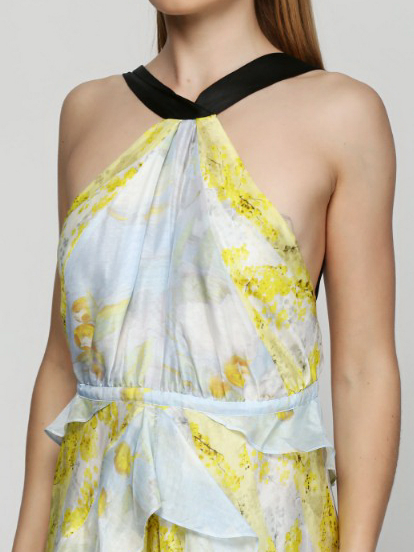 Сукня міді H&M модель 4867015wer_Желто-голубой Сукня міді H&M модель 4867015wer_Желто-голубой Фото