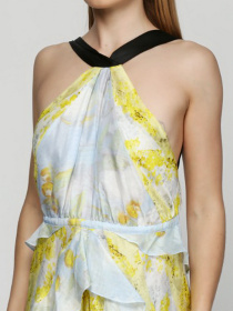 Сукня міді H&M модель 4867015wer_Желто-голубой Сукня міді H&M модель 4867015wer_Желто-голубой Фото