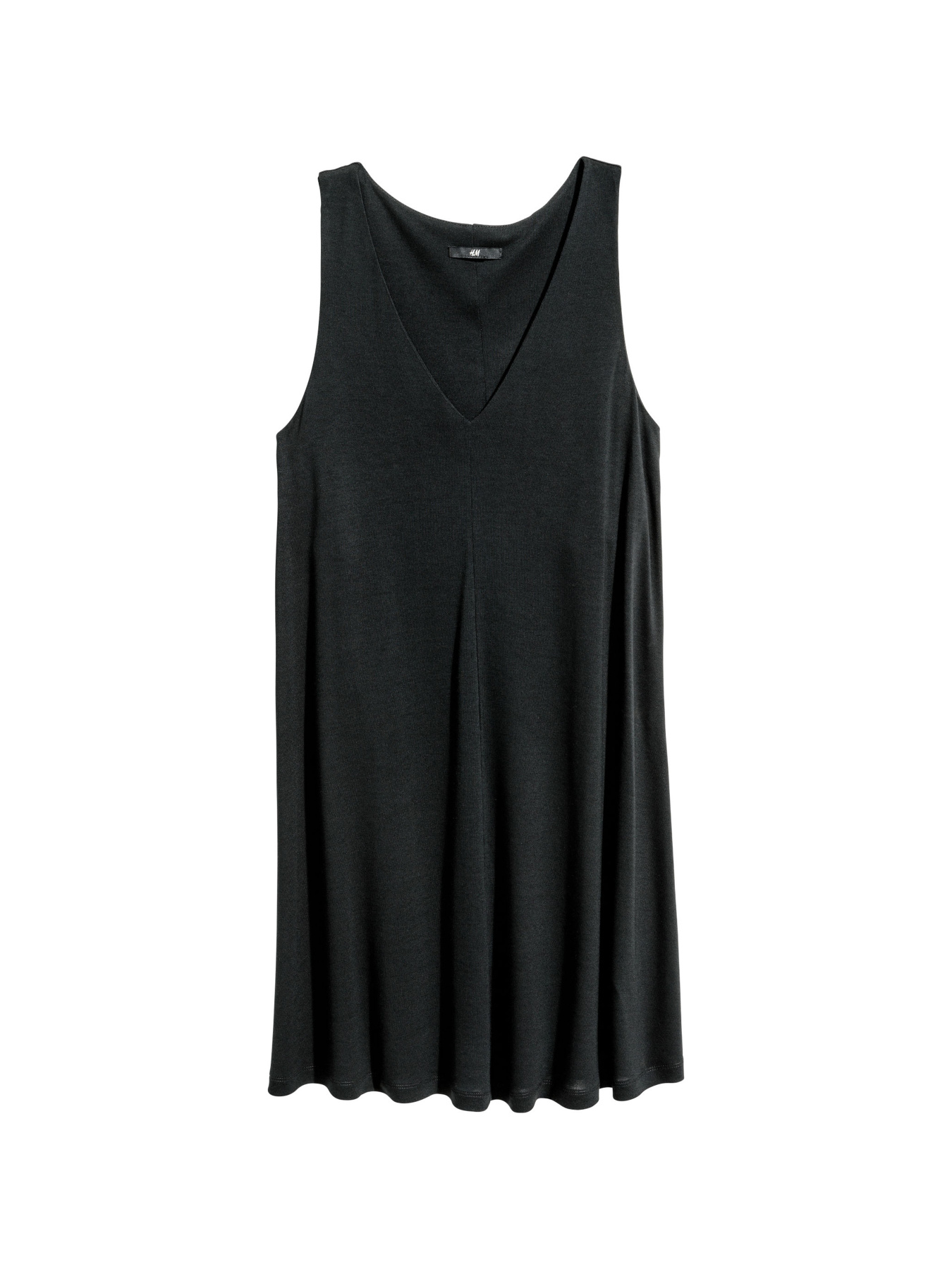 Платье мини H&M модель 4911685RP6_черный Фото