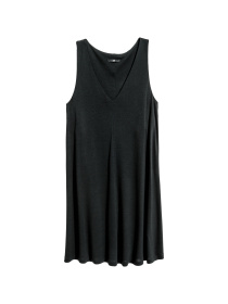 Платье мини H&M модель 4911685RP6_черный Платье мини H&M модель 4911685RP6_черный Фото