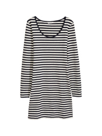 Сукня міні H&M модель 5025226dlog_Бело-синий Фото