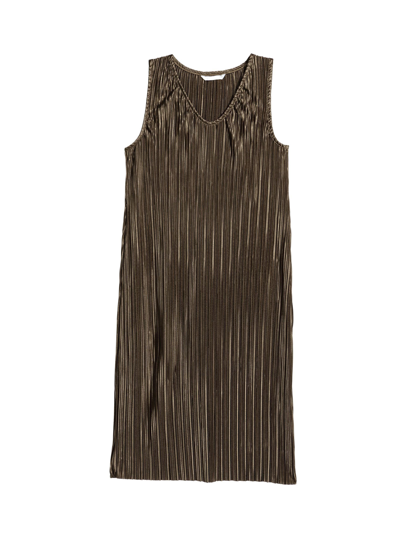 Платье мини H&M модель 5040975dlog_Темный хаки Фото