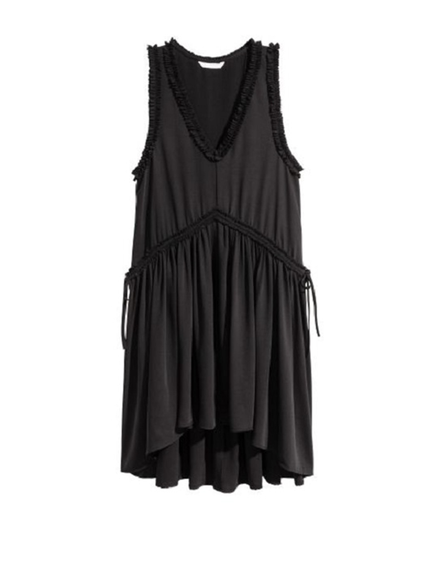 Платье мини H&M модель 5081940dlog_Черный Фото