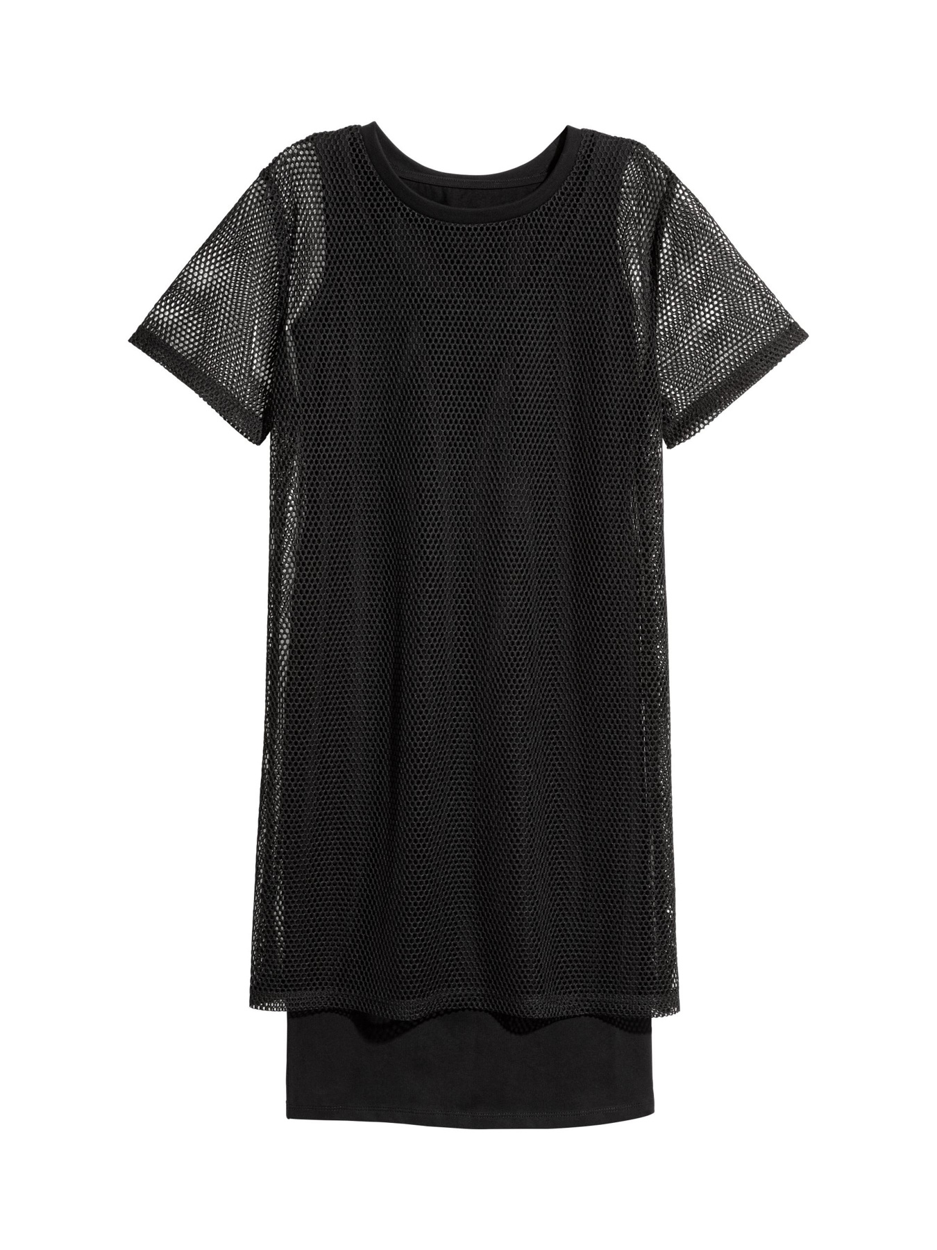 Платье мини H&M модель 5168076arl_Черный Фото