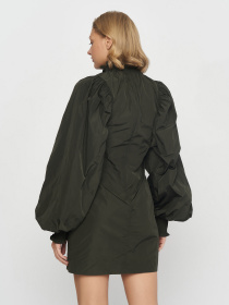 Сукня міні H&M модель 5233001abr_темный хаки Сукня міні H&M модель 5233001abr_темный хаки Фото