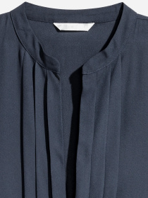 Сукня міді H&M модель 5281886log_Темно-синий Фото