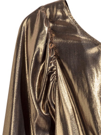 Платье мини H&M модель 5282476log_Бронзовый Фото