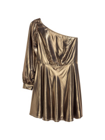 Платье мини H&M модель 5282476log_Бронзовый Фото