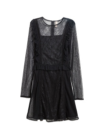 Платье мини H&M модель 5356606dlog_Черный Фото