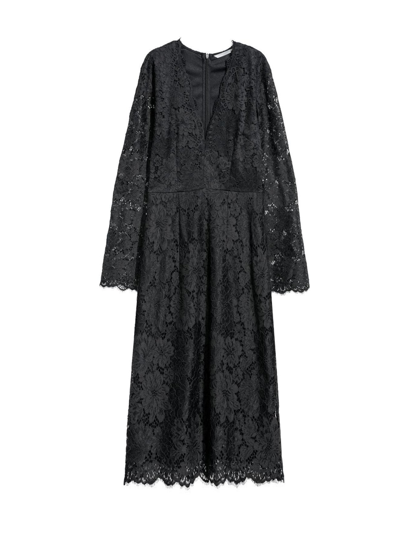 Платье миди H&M модель 5463350abr_Черный Фото