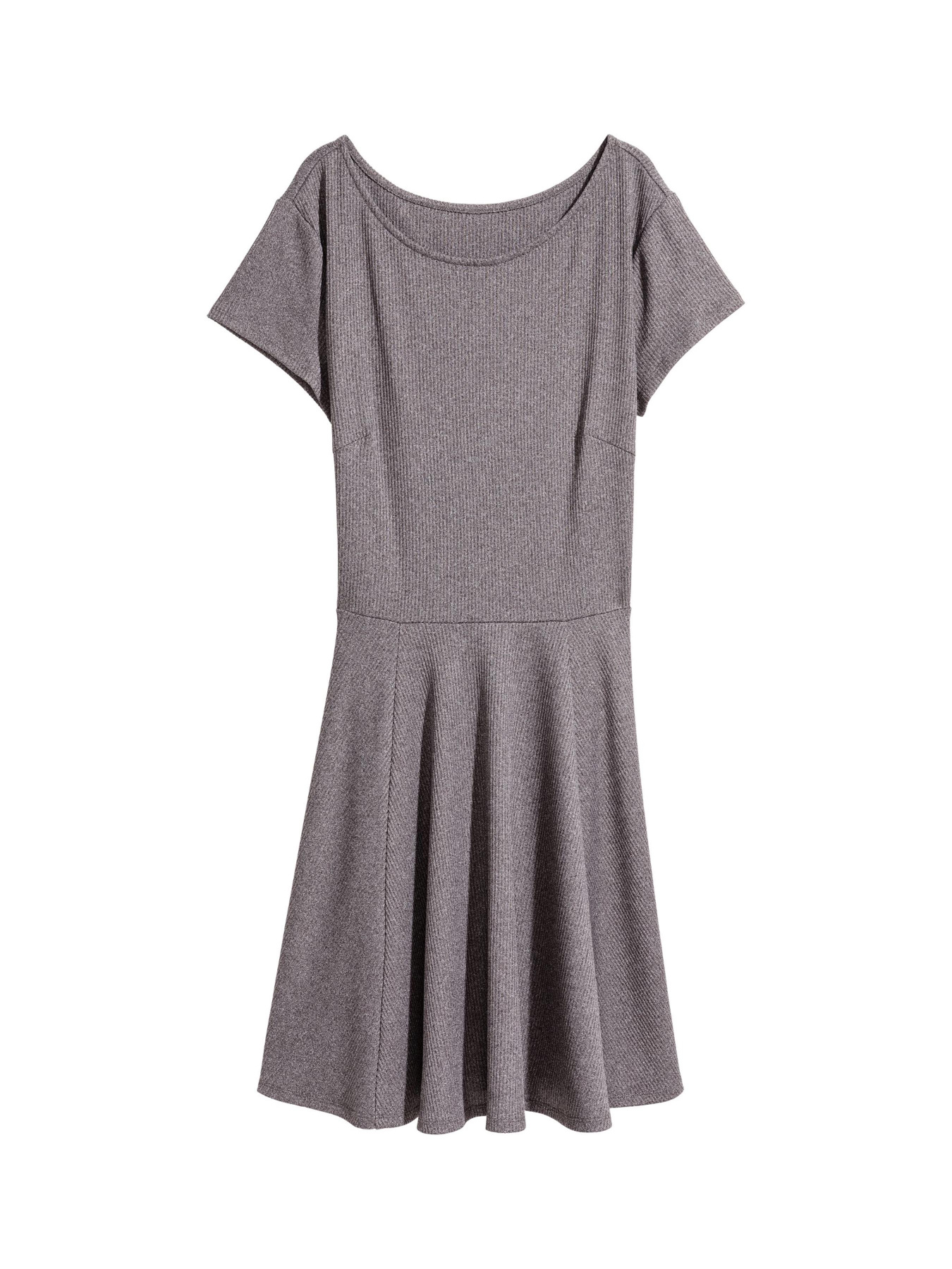 Платье миди H&M модель 5476106bar_Серый Фото