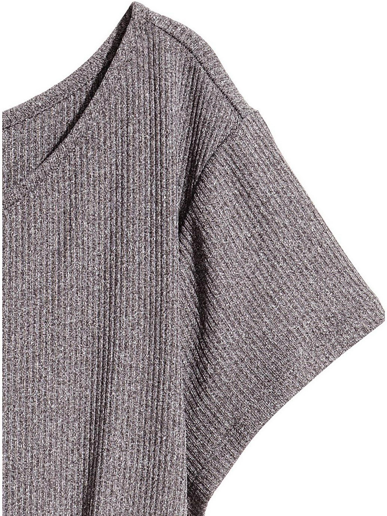 Платье миди H&M модель 5476106bar_Серый Фото