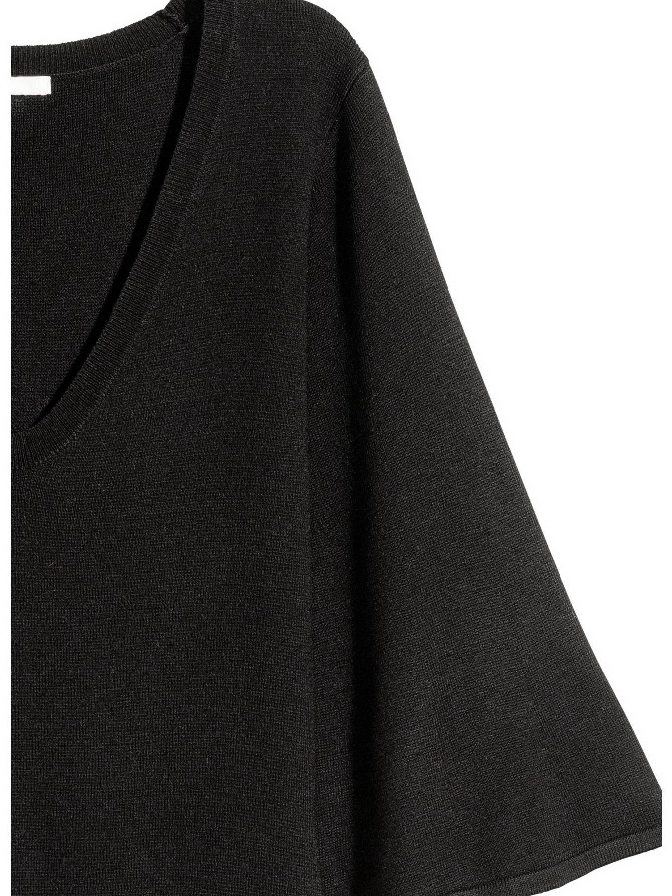 Платье мини H&M модель 5537806wtr_Черный Фото