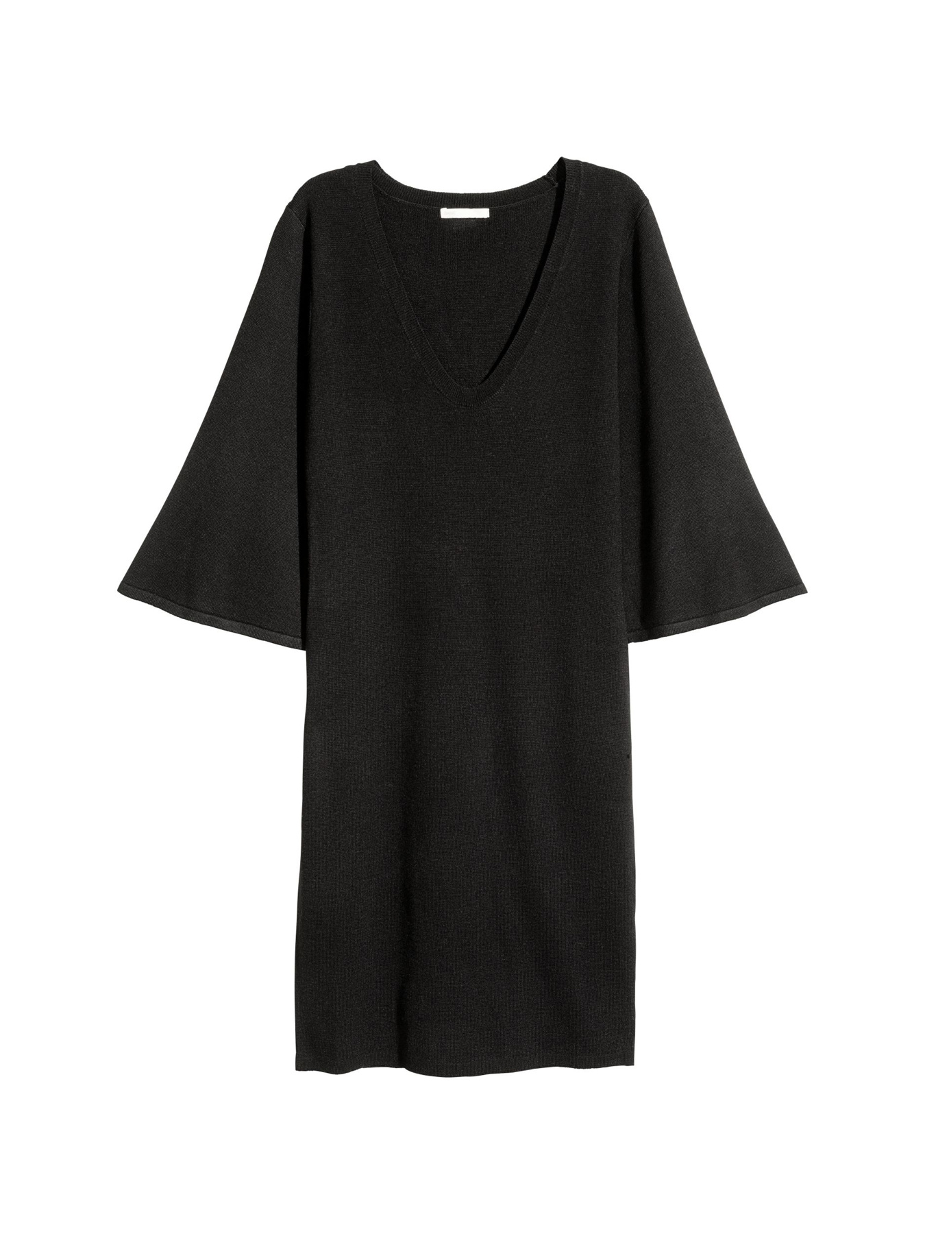 Платье мини H&M модель 5537806wtr_Черный Фото