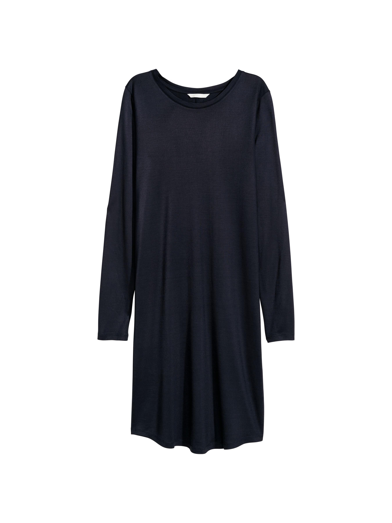 Платье мини H&M модель 5613707RP8_темно-синий Фото