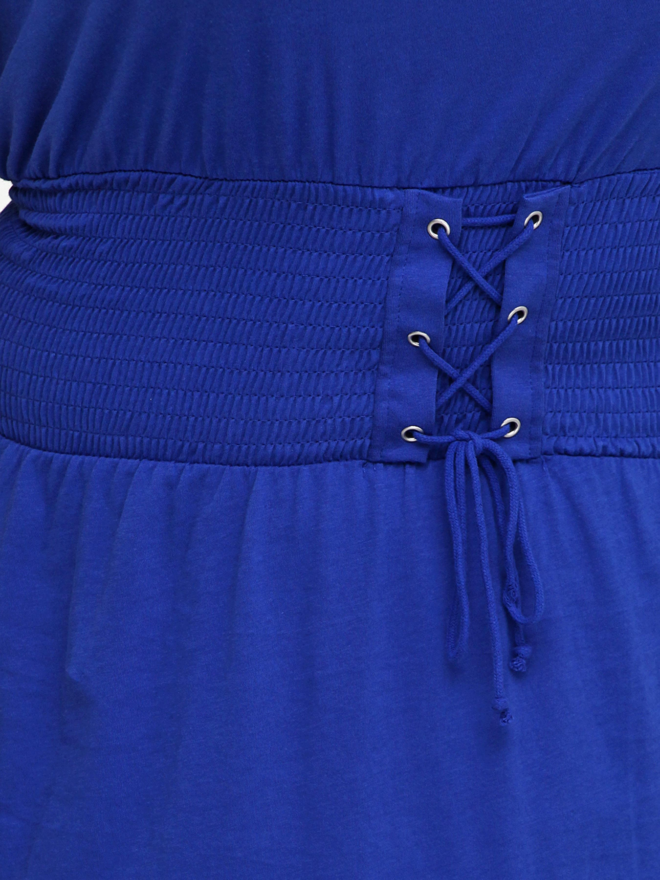 Платье мини H&M модель 5626466RP21_Синий Фото