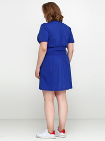 Платье мини H&M модель 5626466RP21_Синий Фото