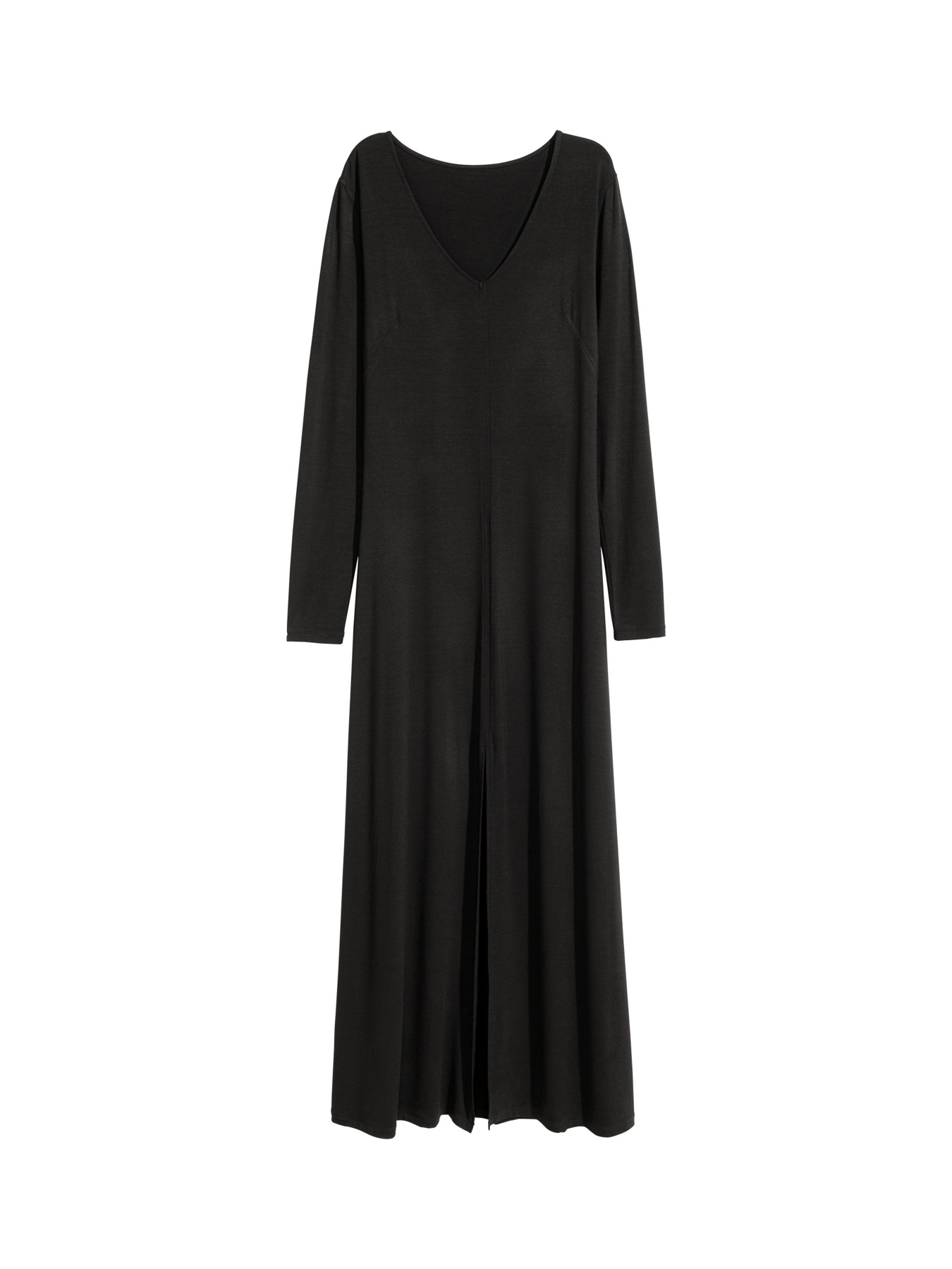 Платье макси H&M модель 5644716dlog_Черный Фото