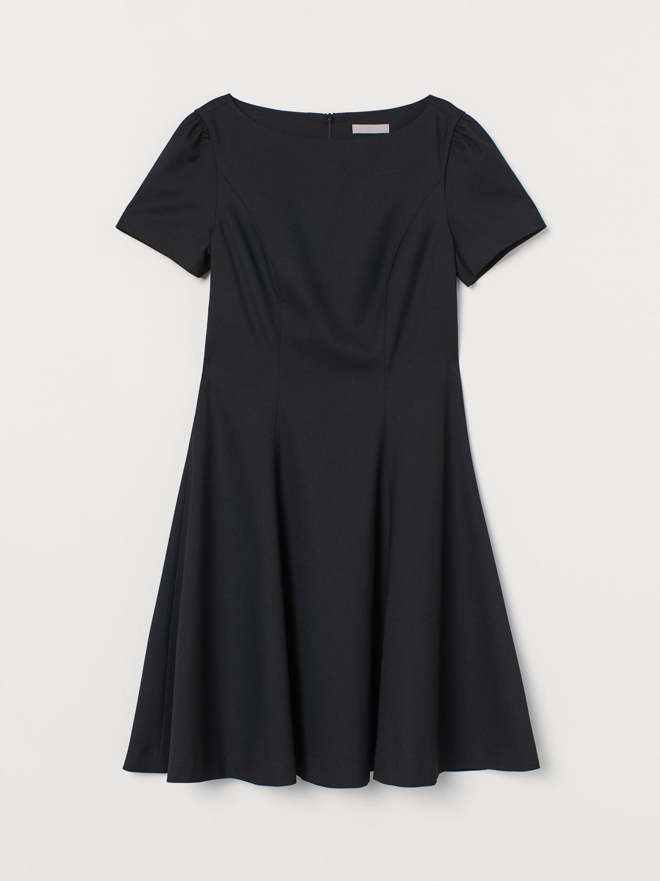 Платье мини H&M модель 5775139RP7_Черный Фото