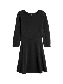 Платье мини H&M модель 5784307RP21_черный Фото