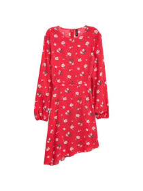 Платье мини H&M модель 5815510dlog_Красный Фото