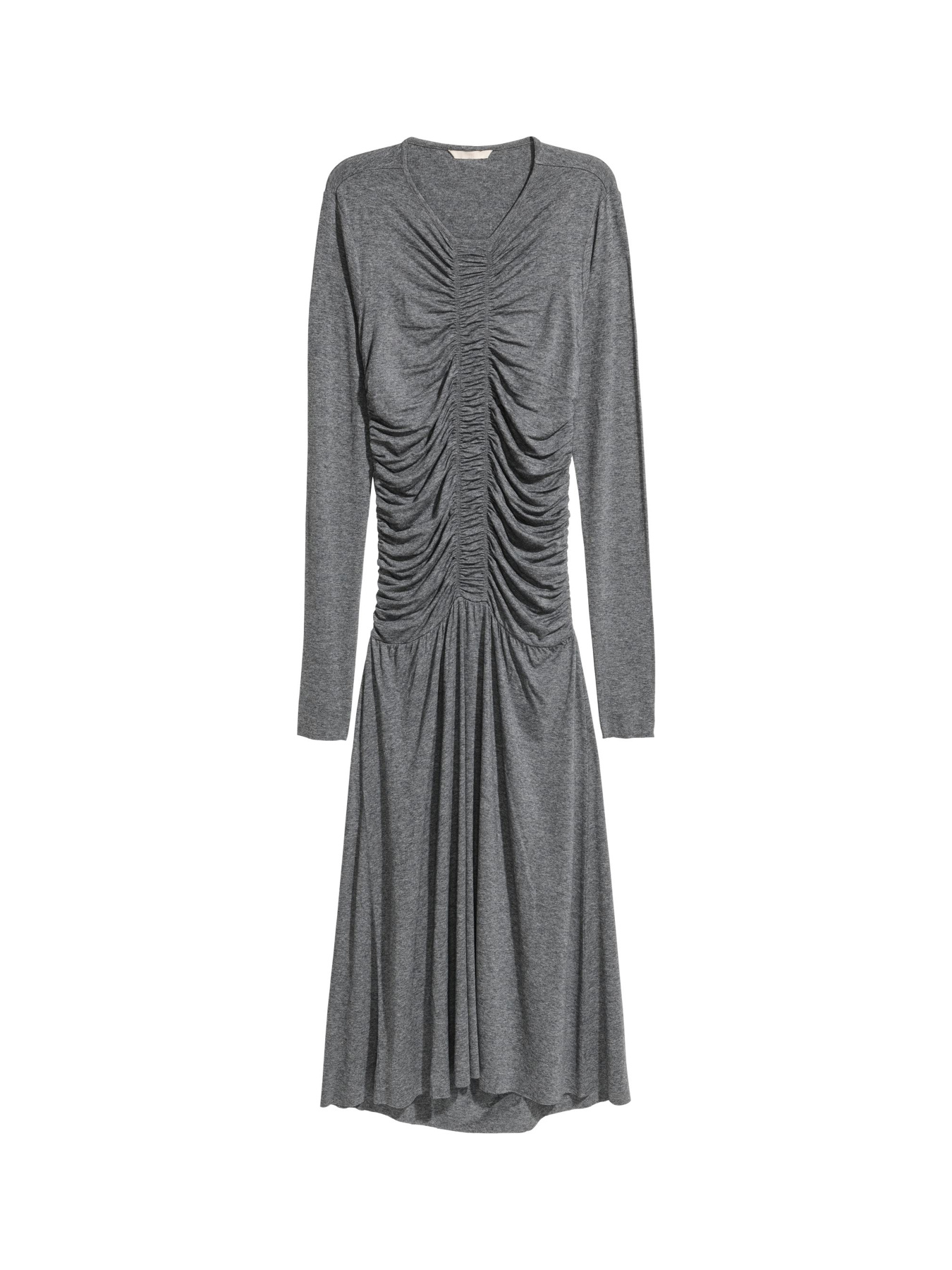 Платье миди H&M модель 5939296dlog_Темно- серый Фото