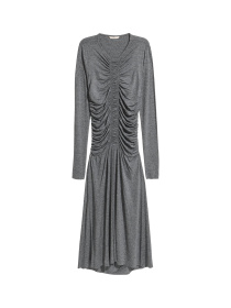 Платье миди H&M модель 5939296dlog_Темно- серый Фото