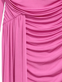 Платье миди H&M модель 6007917log_Розовый Фото