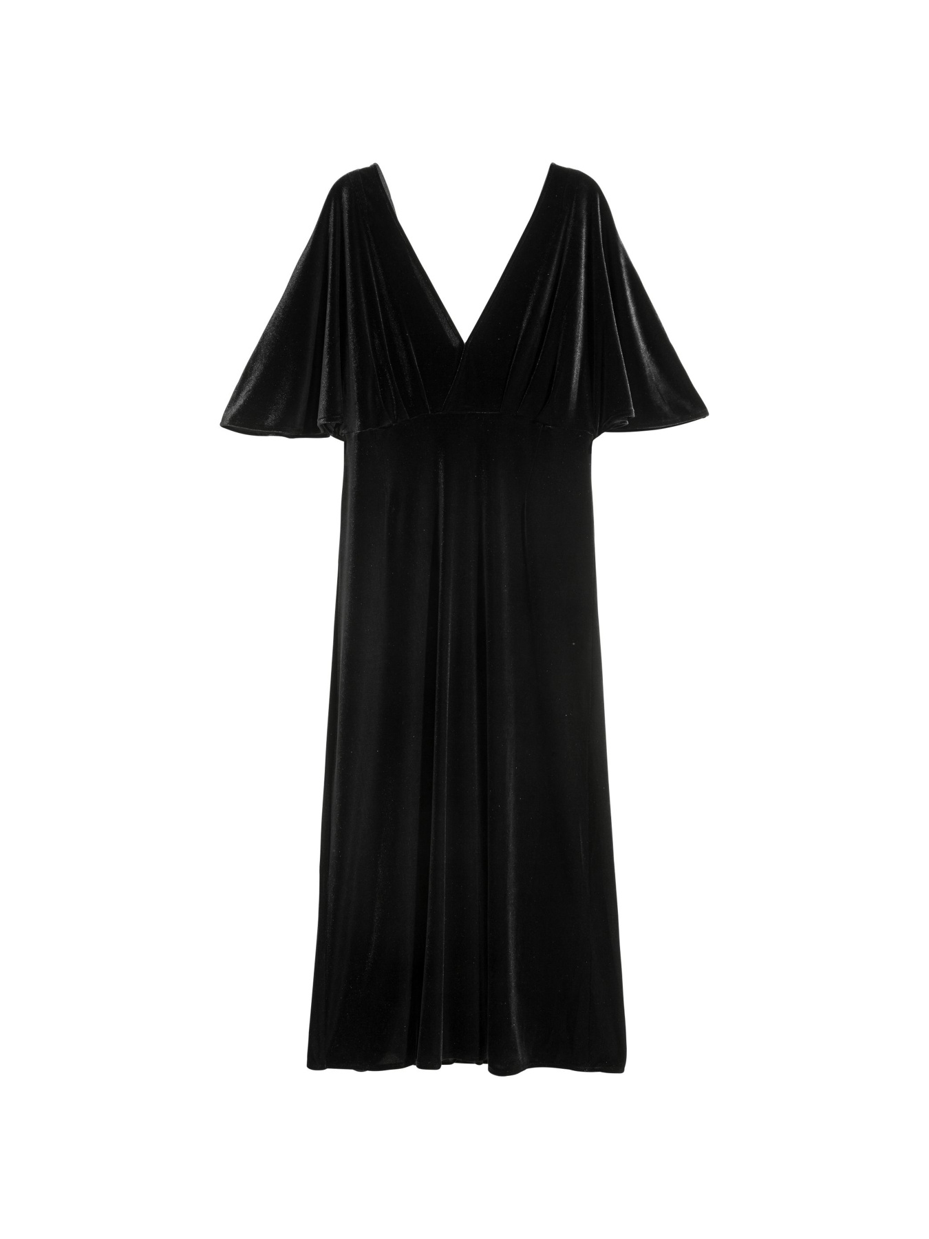 Платье миди H&M модель 6022126RP21_Черный Фото