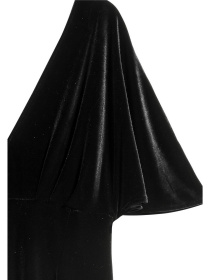 Платье миди H&M модель 6022126RP21_Черный Фото