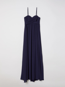 Сукня максі H&M модель 6080137bar_Темно-синий Фото