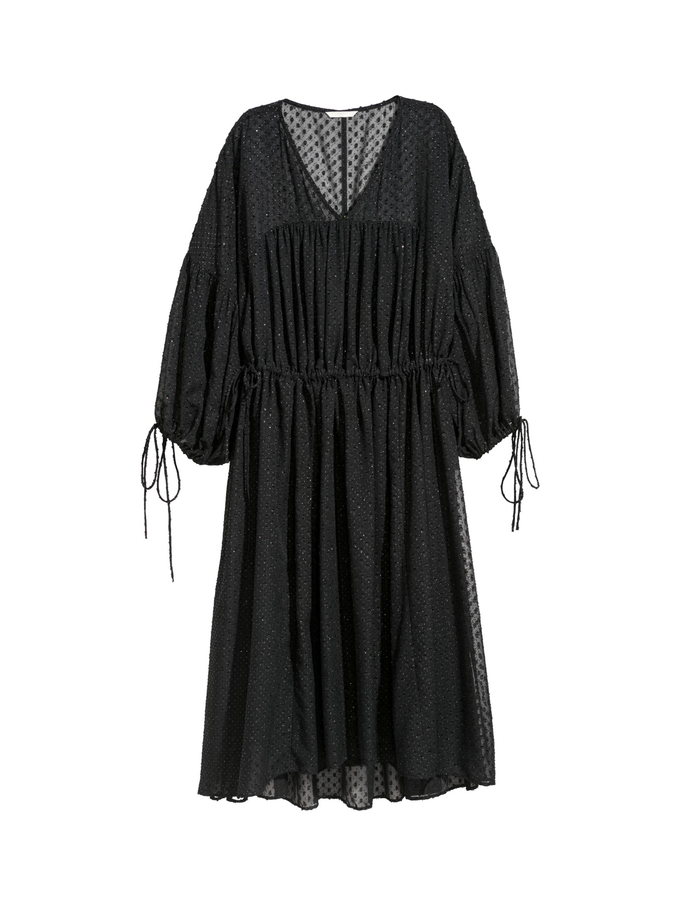 Платье макси H&M модель 6084366log_Черный Фото