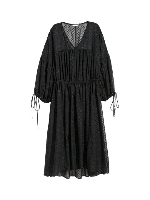 Платье макси H&M модель 6084366log_Черный Фото