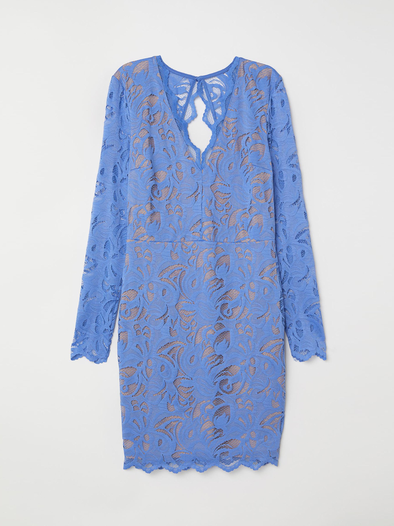 Сукня міні H&M модель 6106027dlog_Светло-синий Фото