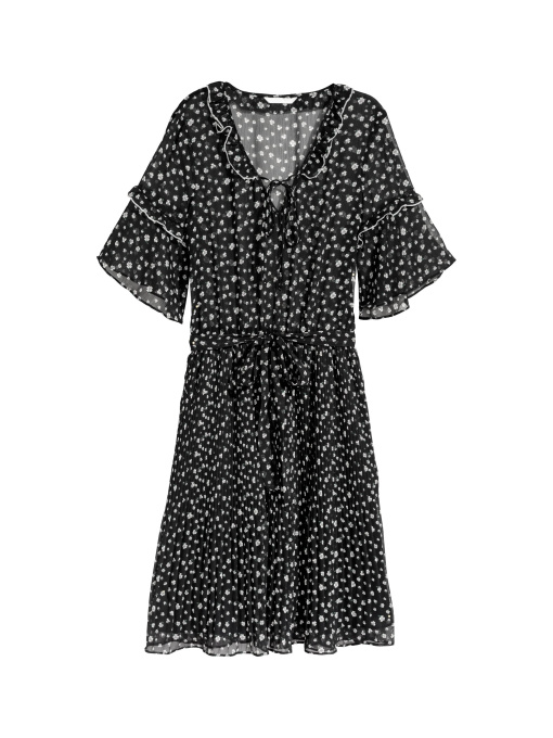 Платье миди H&M модель 6133807dlog_Черный Фото