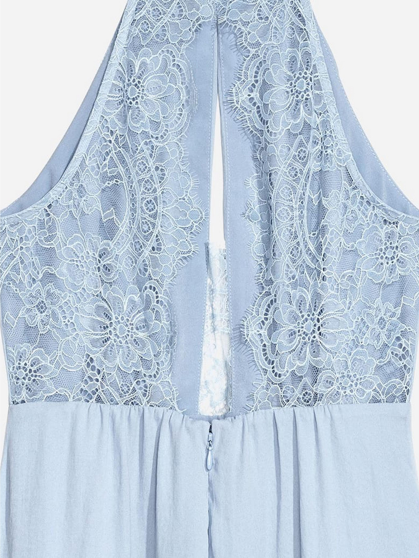 Сукня максі H&M модель 6144237bar_Светло-голубой Фото