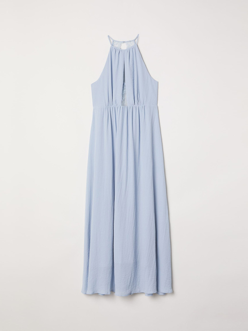 Сукня максі H&M модель 6144237bar_Светло-голубой Фото