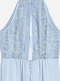 Сукня максі H&M модель 6144237bar_Светло-голубой Фото