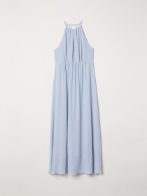 Сукня максі H&M модель 6144237bar_Светло-голубой Фото