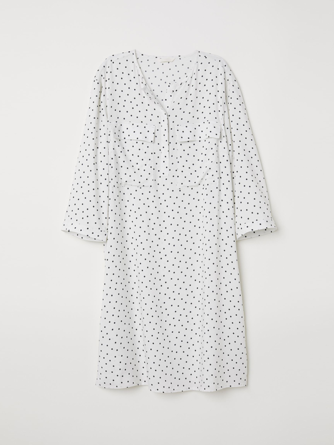 Сукня міді H&M модель 6179197bar_Молочный Фото