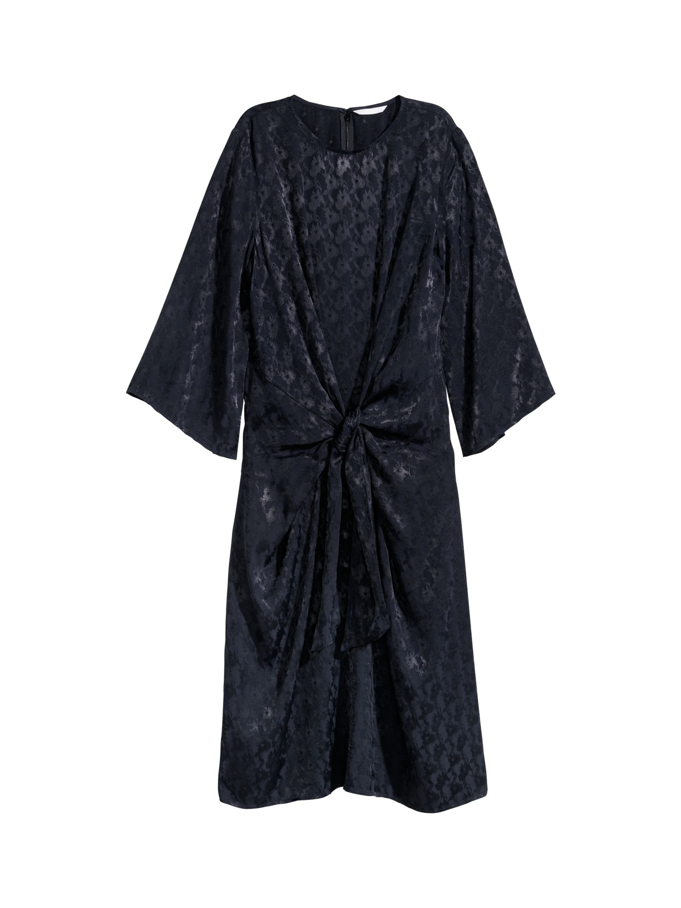 Платье миди H&M модель 6192617abr_Темно-синий Фото