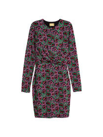 Платье мини H&M модель 6192737dlog_Комбинированный Фото