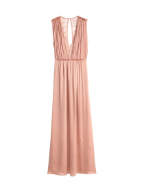 Сукня максі H&M модель 6212507dlog_Бежевый Фото